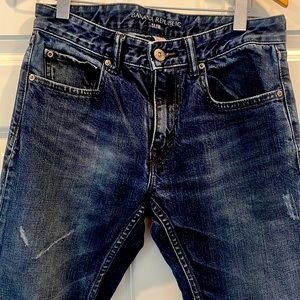 Banana Republic 30x30 slim, medium-dark wash